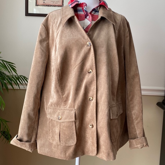 Retro Studio Works Corduroy Jacket 22W - Picture 1 of 7